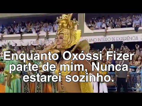 Paola Oliveira Dançando Para Oxóssi ( samba enredo da Grande Rio 2020)
