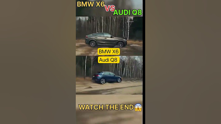 BMW X6 VS AUDI Q8 😰😱 || ABCARS