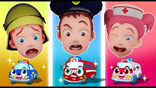 Wheels On The Police Car | Nursery Rhymes and Kids Songs