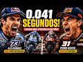 0.041 SEGUNDO 🏁Alex Márquez e Pedro Acosta fizeram a chegada MAIS INSANA da era Sprint em Barcelona!