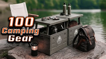 100 AMAZING Camping Gadgets from Amazon You Need NOW