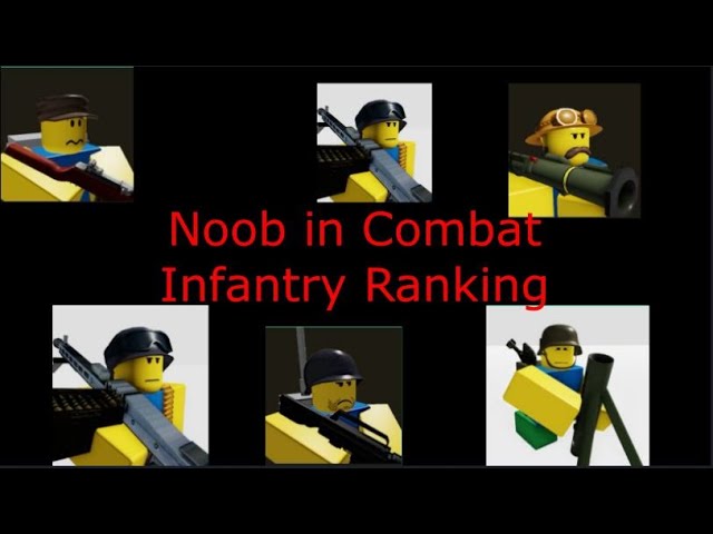 Noobs in Combat  Tier List (ROBLOX) 