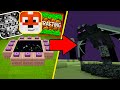 Can you fight ENDER DRAGON in Bedrock Craft/FoxyCraft and Crafting And Building (very epic)