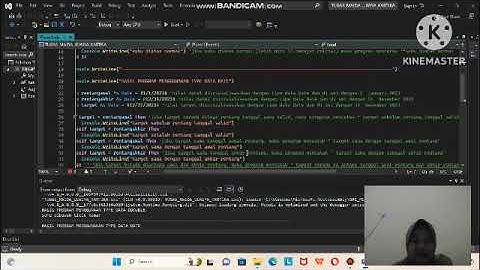 FUNGSI IF DAN ELSE MENGGUNAKAN VISUAL BASIC DI VISUAL STUDIO