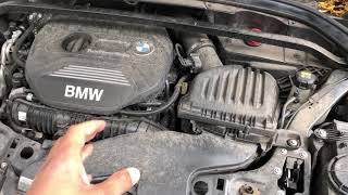 BMW X1 - WINDSHIELD WIPER FLUID - HOW TO ADD