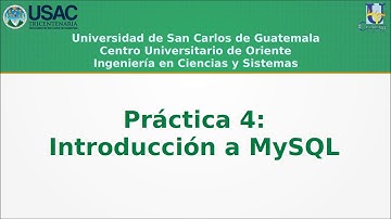 Introducción a MySQL  | Laboratorio de Introducción a la programación y comp. 2