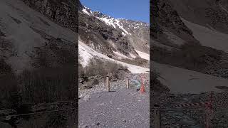 Водопад Азау. Пограничная зона. Приэльбрусье.
