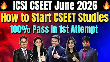 ICSI CSEET June 2026 Exam Preparation | Eligibility, Fees, Duration, Salary | 100% Passing Guidance