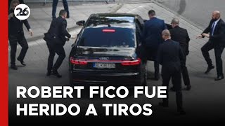 ATENTADO CONTRA EL PRIMER MINISTRO DE ESLOVAQUIA: Robert Fico fue herido a tiros