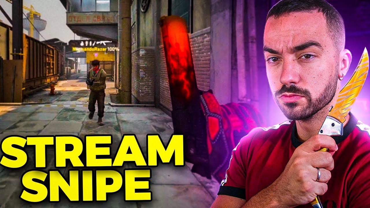 STREAM SNIPE MESMO CARA PODRE | CS:GO WINGMAN - YouTube