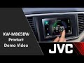 Jvc kwm865bw digital multimedia receiver product demo