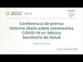 Informe diario sobre coronavirus COVID-19 en México. Secretaría de Salud. Domingo 14 de marzo, 2021