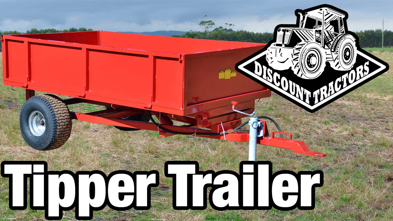 discount-tractors-1-ton-tipper-trailer-youtube