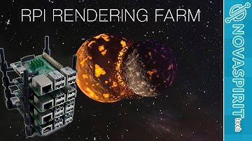 Raspberry Pi Cluster Blender Rendering Farm