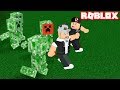 Kızgın Creeper Geliyor Kaç! Hayatta Kalma Oynuyoruz - Panda ile Roblox Survive the Disasters!