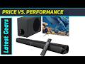 Assistrust Sound Bar with Subwoofer: Detachable, 110W Power, Deep Bass!