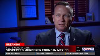 Suspected murderer found in Mexico