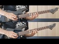 Metallica  blackened guitar solo cover