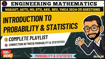 Introduction to Probability & Statistics | Syllabus Discussion | Engineering Mathematics