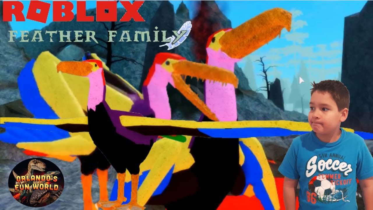 Roblox Feather Family My New Giant Pelagornis Youtube - feather family roblox pelagornis