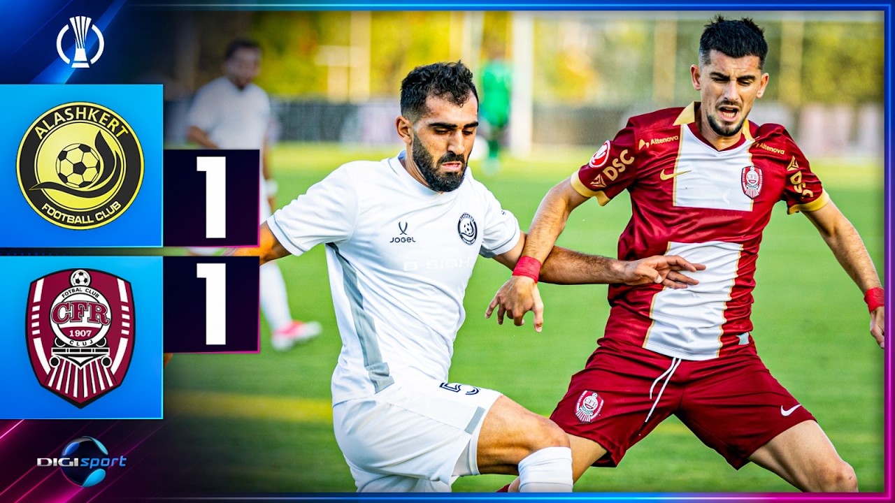 FC Alashkert 1–1 CFR 1907 Cluj full highlights