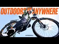 Outdoors is anywhere  haibike etrekking