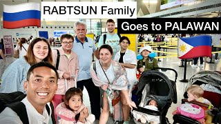 Russian Family Goes to the Most Beautiful Island in the World PALAWAN