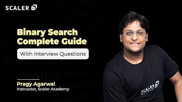 Binary Search Complete Course with Important Interview Questions | Data Structures and Algorithms