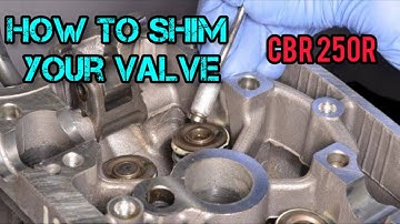 Replacing shim on Honda CBR 250R | Malayalam Tutorial #malayalam  #tutorial  #video