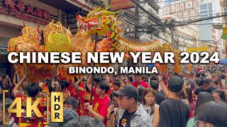 2024 Chinese New Year at Manila Chinatown  The OLDEST in the World! Tour & Fireworks | Philippines