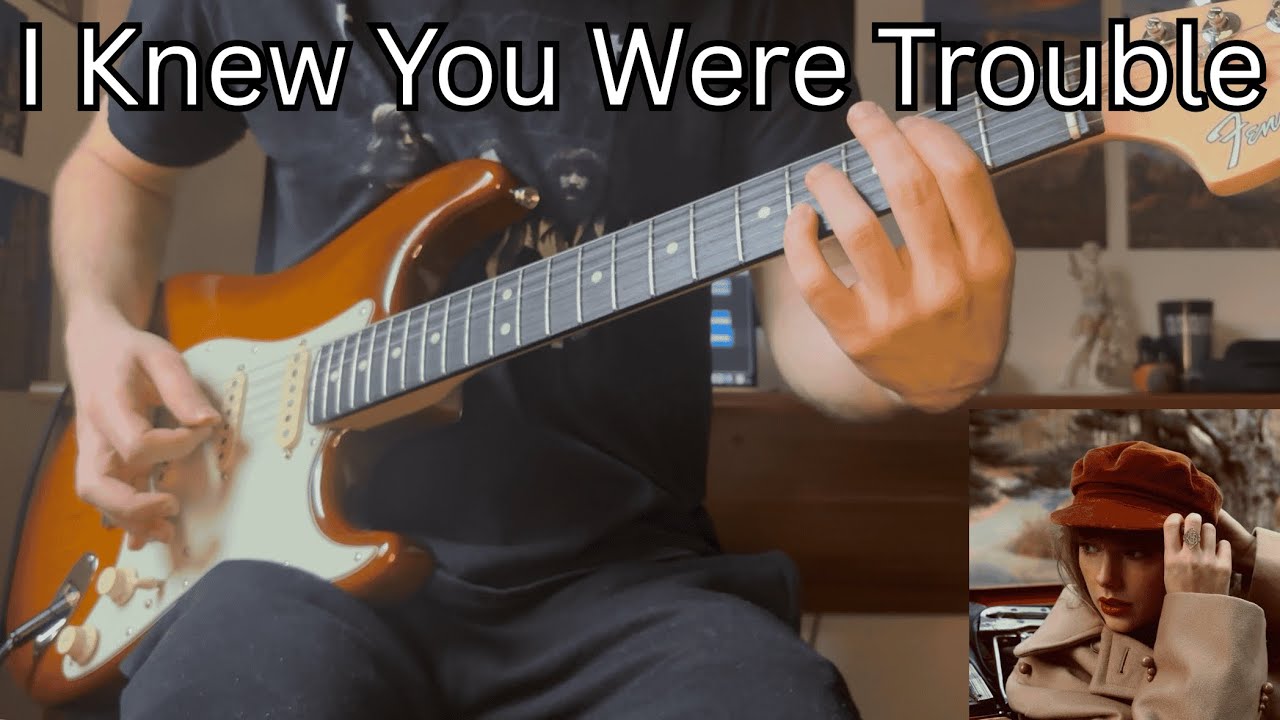 Taylor Swift - I Knew You Were Trouble (Taylor's Version) | Electric Guitar Cover
