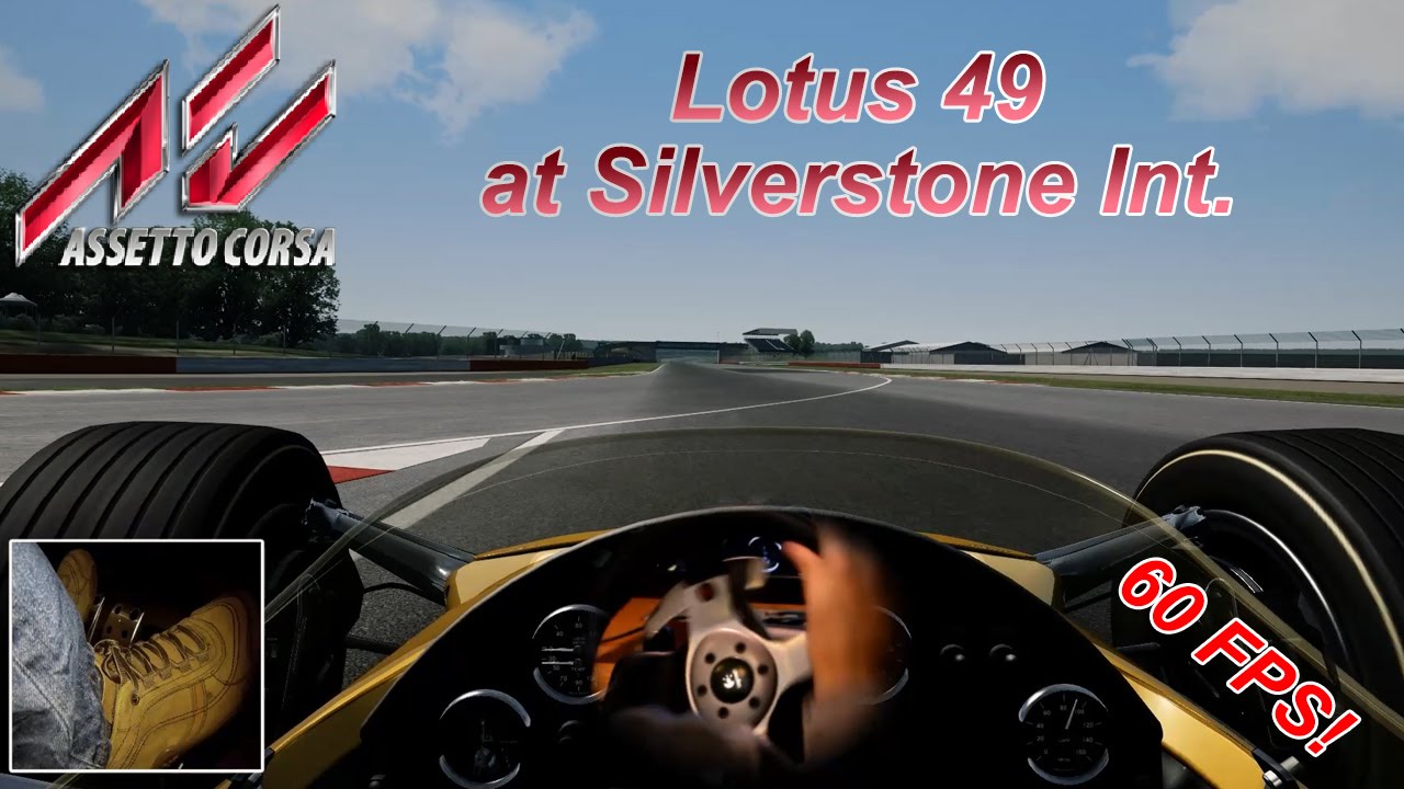 hot laps 5l Assetto Corsa hotlap - Lotus 49 @ Silverstone International (60 fps)