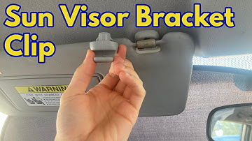 Sun Visor Clip Bracket Replacement Honda
