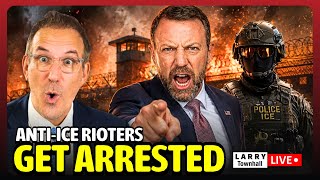 🚨BREAKING: Anti-ICE Rioters ARRESTED As Loser Dems ROASTED Outside Detention Center!