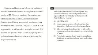 Practice Test 6   Writing   Problem 11