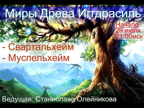 Миры Древа Иггдрасиль: Свартальхейм и Муспельхейм