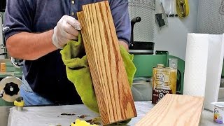 The Mantel Clock - Part 25 Making a Solid Oak Mantel Clock with a quartz chiming movement.