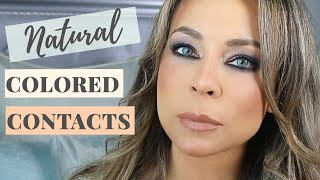 Natural Looking Colored Contacts | For Light Eyes