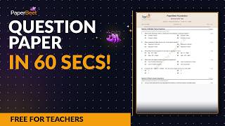Question Papers in 60 Seconds with PaperBeet AI | No More Manual Work
