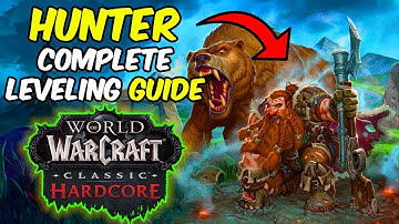 COMPLETE BEGINNERS-levelinggids voor Hardcore Hunter 🏹 (Races / Rotatie / Uitrusting / Huisdieren❗)