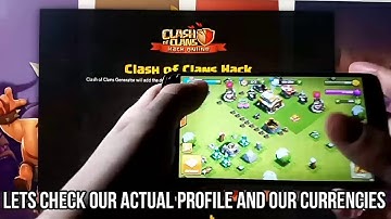 Hack clash of clans in android and ios coc and hack clash of clans cash and unlimited coins....