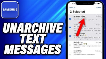 How To Unarchive Text Messages On Samsung (2025) - Easy Fix