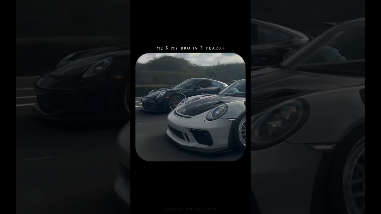 "Same Timeframe. Different Mindset. 💼➡️🏎️💨" #motivation #shorts