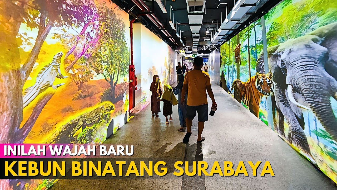 WAJAH BARU KEBUN BINATANG SURABAYA ‼ Review Lengkap Kbs Surabaya
