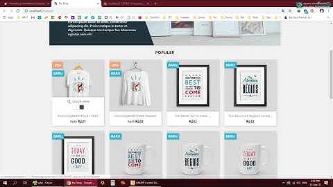 Buat Toko Online Prestashop Manual XAMPP dan CPanel