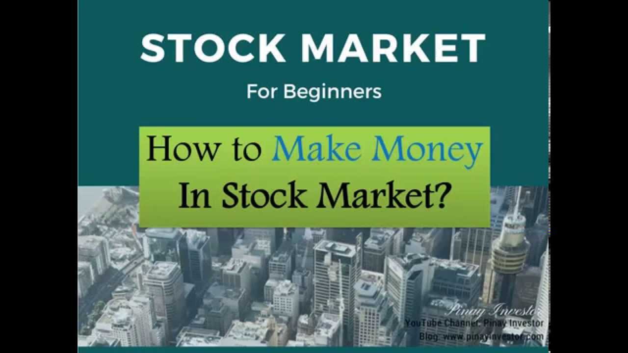How to Make Money in the Stock Market - YouTube