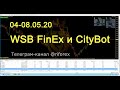 WSB FinEx и CityBot прибыль за неделю (с 4 по 8 мая 2020)