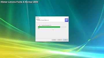 How to install All Khmer fonts unicode and limon fonts  on pc.