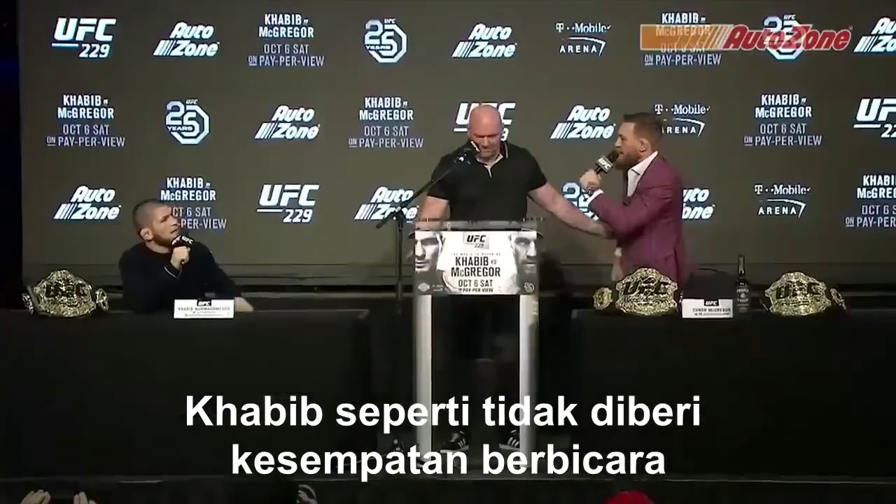  Rendah  hati  khabib vs  sombong  conor YouTube