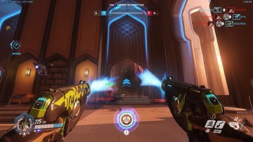 Overwatch CTF: Raptor goes 16 and 0 on Tracer w/ Score Board for kill streak